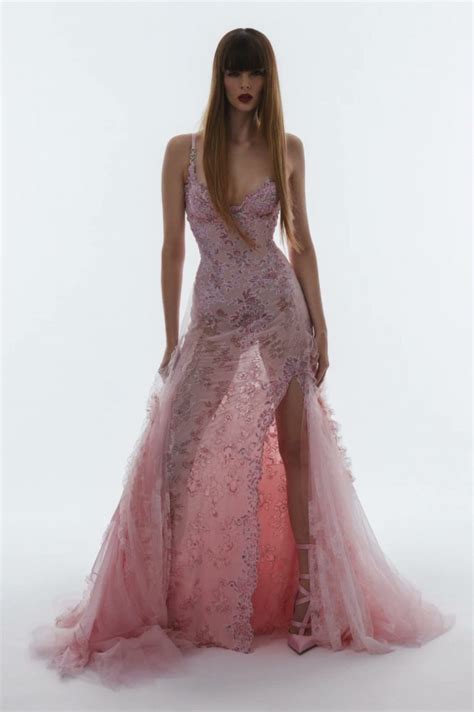 versace oscars|atelier versace pink dress.